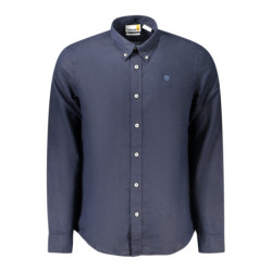 CHEMISE À MANCHES LONGUES TIMBERLAND HOMME BLEU