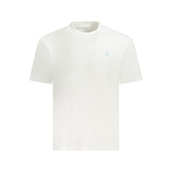 T-SHIRT À MANCHES COURTES POUR HOMMES CALVIN KLEIN BLANC
