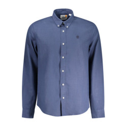 TIMBERLAND CHEMISE À MANCHES LONGUES HOMME BLEU