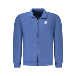 SWEAT-SHIRT BLEU À FERMETURE ÉCLAIR POUR HOMME US GRAND
