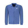 SWEAT-SHIRT BLEU À FERMETURE ÉCLAIR POUR HOMME US GRAND