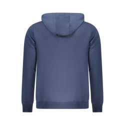 SWEAT-SHIRT BLEU À FERMETURE ÉCLAIR POUR HOMME US GRAND