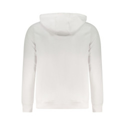 US GRAND MEN'S WHITE ZIP-UP SWEATSHIRT