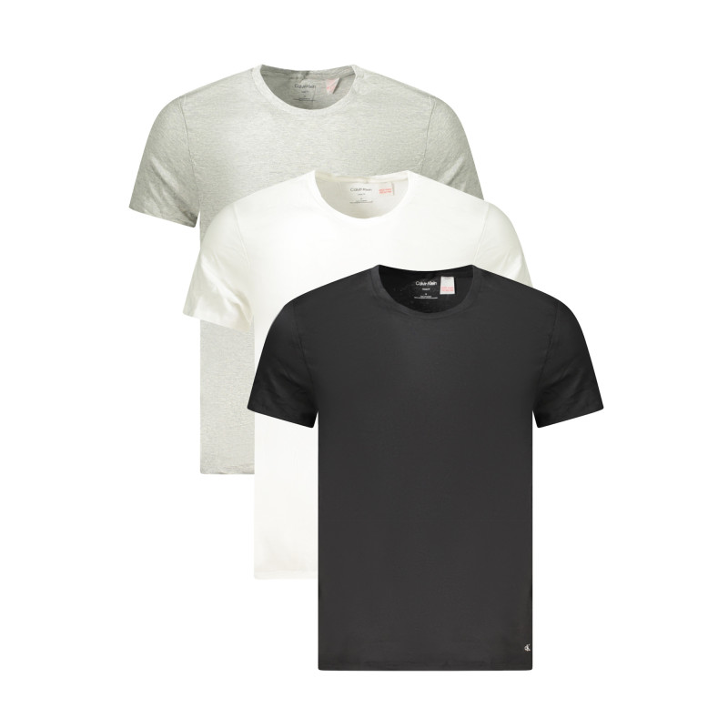 T-SHIRT À MANCHES COURTES POUR HOMMES CALVIN KLEIN GRIS