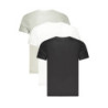 T-SHIRT À MANCHES COURTES POUR HOMMES CALVIN KLEIN GRIS