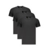 T-SHIRT À MANCHES COURTES POUR HOMMES CALVIN KLEIN NOIR