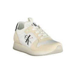 CHAUSSURES DE SPORT POUR FEMMES CALVIN KLEIN BLANCHES