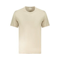 T-SHIRT À MANCHES COURTES CALVIN KLEIN HOMME BEIGE