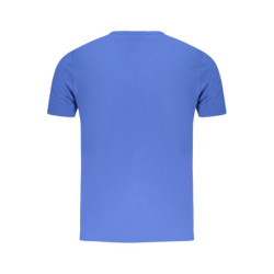 T-SHIRT MANCHES COURTES HOMME NORVÈGE 1963 BLEU