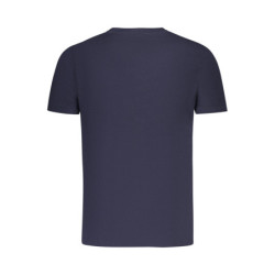 T-SHIRT MANCHES COURTES HOMME NORVÈGE 1963 BLEU