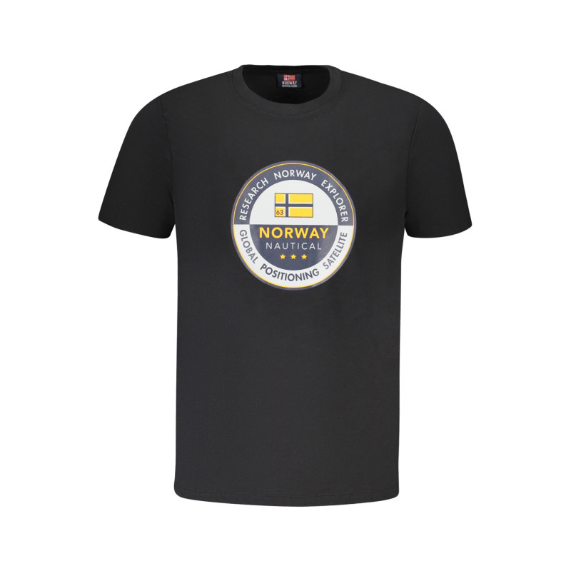 NORWAY 1963 MEN'S SHORT SLEEVE T-SHIRT BLACK