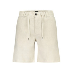 PANTALON BERMUDA BOSS HOMME BEIGE