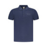 POLO BLEU À MANCHES COURTES POUR HOMMES DE L'ACADÉMIE MILITAIRE