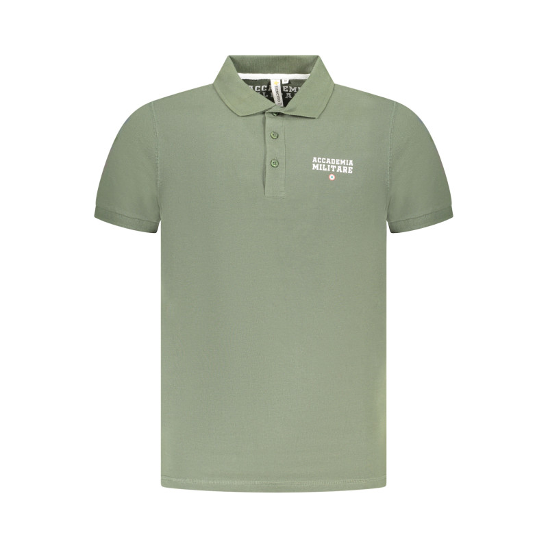POLO À MANCHES COURTES POUR HOMMES DE L'ACADÉMIE MILITAIRE VERT