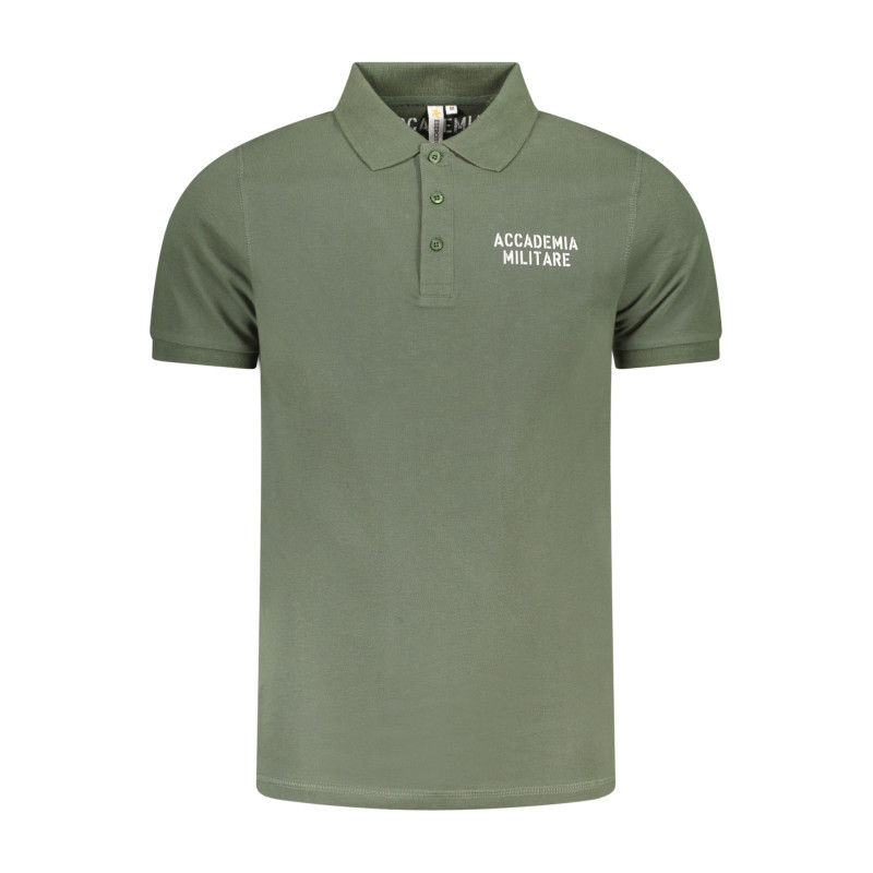POLO À MANCHES COURTES POUR HOMMES DE L'ACADÉMIE MILITAIRE VERT