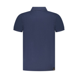 POLO BLEU À MANCHES COURTES POUR HOMMES DE L'ACADÉMIE MILITAIRE