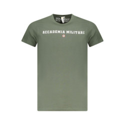 T-SHIRT À MANCHES COURTES DE L'ACADÉMIE MILITAIRE HOMME VERT