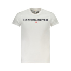 MILITARY ACADEMY SHORT SLEEVE T-SHIRT MEN WHITE