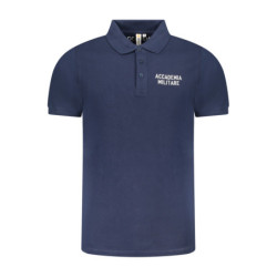 MILITARY ACADEMY MEN'S BLUE SHORT SLEEVE POLO
