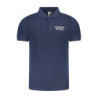 MILITARY ACADEMY MEN'S BLUE SHORT SLEEVE POLO