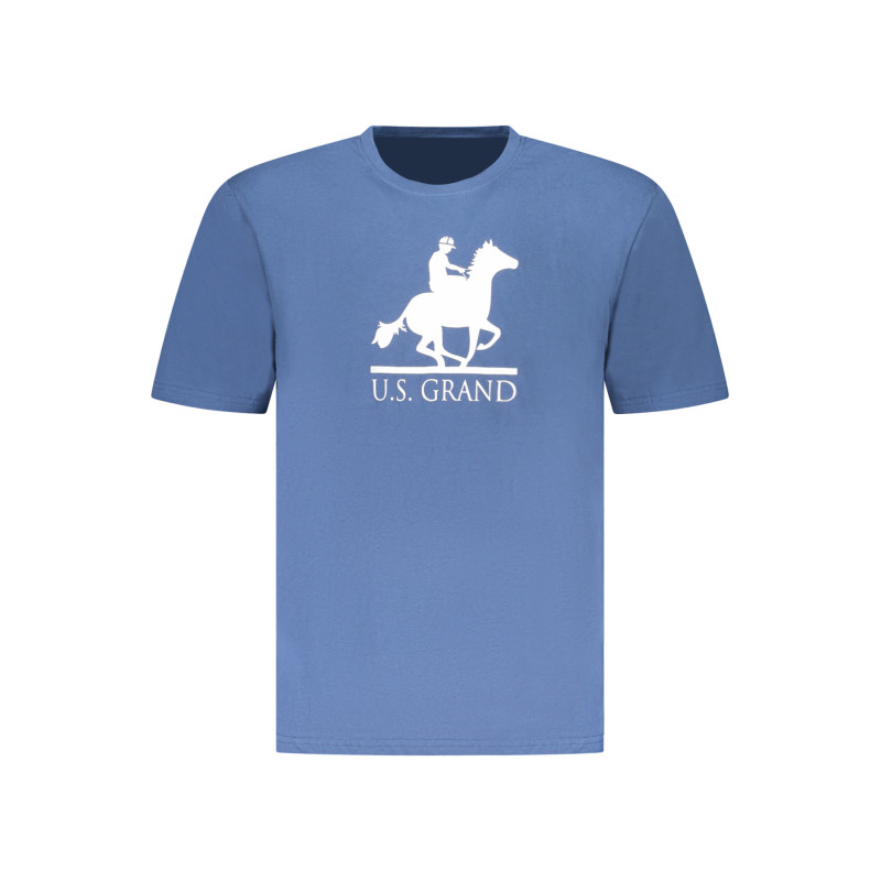 US GRAND MEN'S SHORT-SLEEVE T-SHIRT BLUE