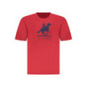 US GRAND MEN'S SHORT-SLEEVED RED T-SHIRT