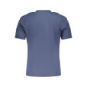 T-shirt à manches courtes bleu pour homme US GRAND