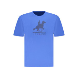 T-shirt à manches courtes bleu pour homme US GRAND