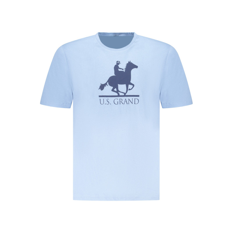 US GRAND MEN'S SHORT-SLEEVE T-SHIRT, BLUE