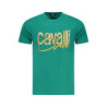 CAVALLI CLASS SHORT SLEEVE T-SHIRT MEN GREEN