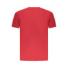 US GRAND MEN'S SHORT-SLEEVED RED T-SHIRT