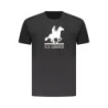 US GRAND MEN'S BLACK SHORT-SLEEVE T-SHIRT
