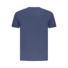 T-shirt à manches courtes bleu pour homme US GRAND
