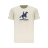 T-shirt beige à manches courtes pour homme US GRAND