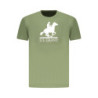 T-shirt vert à manches courtes pour homme US GRAND