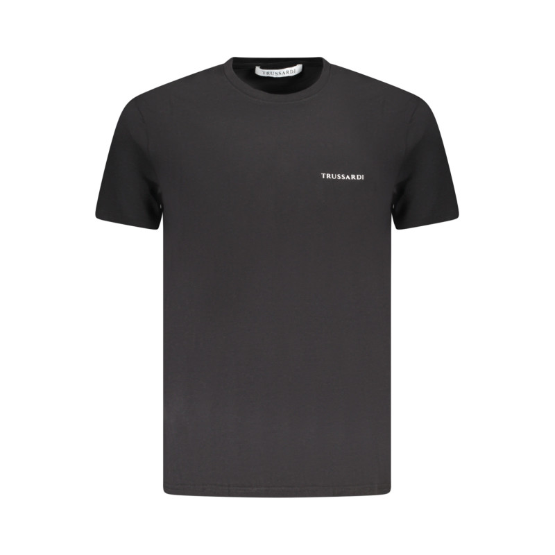 TRUSSARDI SHORT SLEEVE T-SHIRT MEN BLACK
