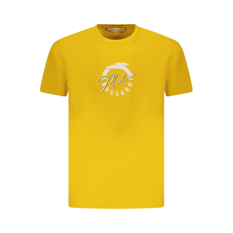 T-SHIRT À MANCHES COURTES TRUSSARDI HOMME JAUNE