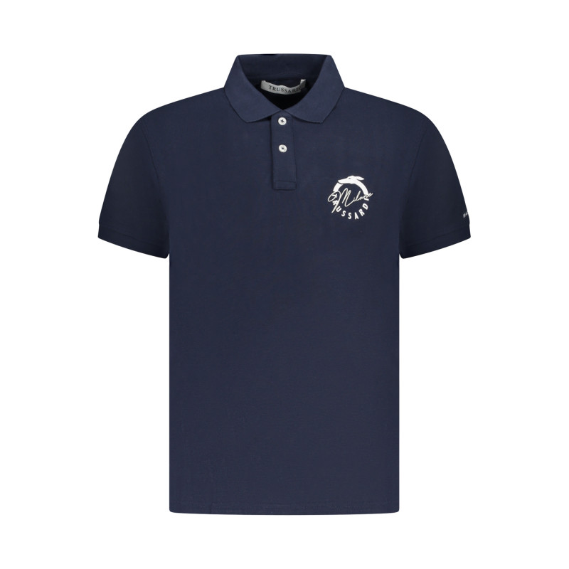 TRUSSARDI POLO SHORT SLEEVES MEN BLUE