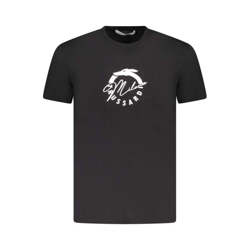 TRUSSARDI SHORT SLEEVE T-SHIRT MEN BLACK