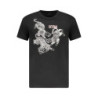 T-SHIRT À MANCHES COURTES CAVALLI CLASS HOMME NOIR