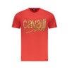 CAVALLI CLASS SHORT SLEEVE T-SHIRT MEN RED