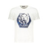 CAVALLI CLASS SHORT SLEEVE T-SHIRT MEN WHITE