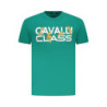 CAVALLI CLASS SHORT SLEEVE T-SHIRT MEN GREEN