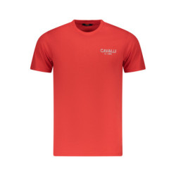 CAVALLI CLASS SHORT SLEEVE T-SHIRT MEN RED
