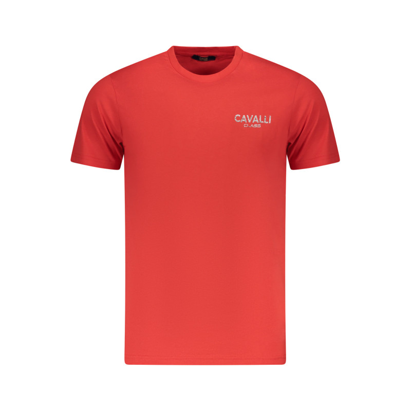 CAVALLI CLASS SHORT SLEEVE T-SHIRT MEN RED