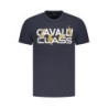 T-SHIRT À MANCHES COURTES CAVALLI CLASS HOMME BLEU
