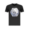 CAVALLI CLASS SHORT SLEEVE T-SHIRT MEN BLACK