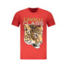 T-SHIRT À MANCHES COURTES CAVALLI CLASS HOMME ROUGE