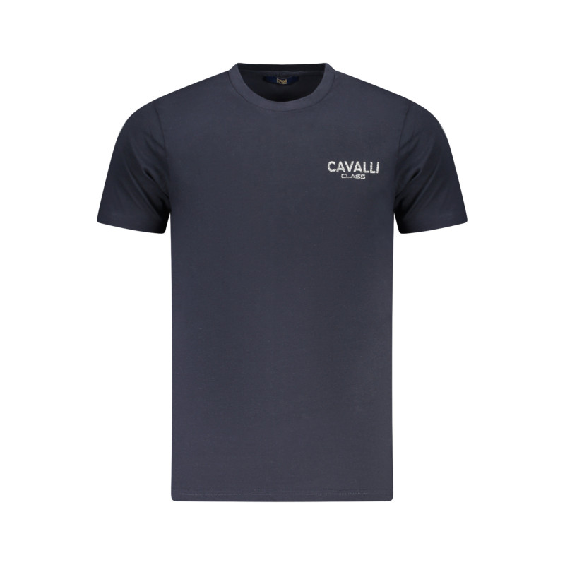 T-SHIRT À MANCHES COURTES CAVALLI CLASS HOMME BLEU