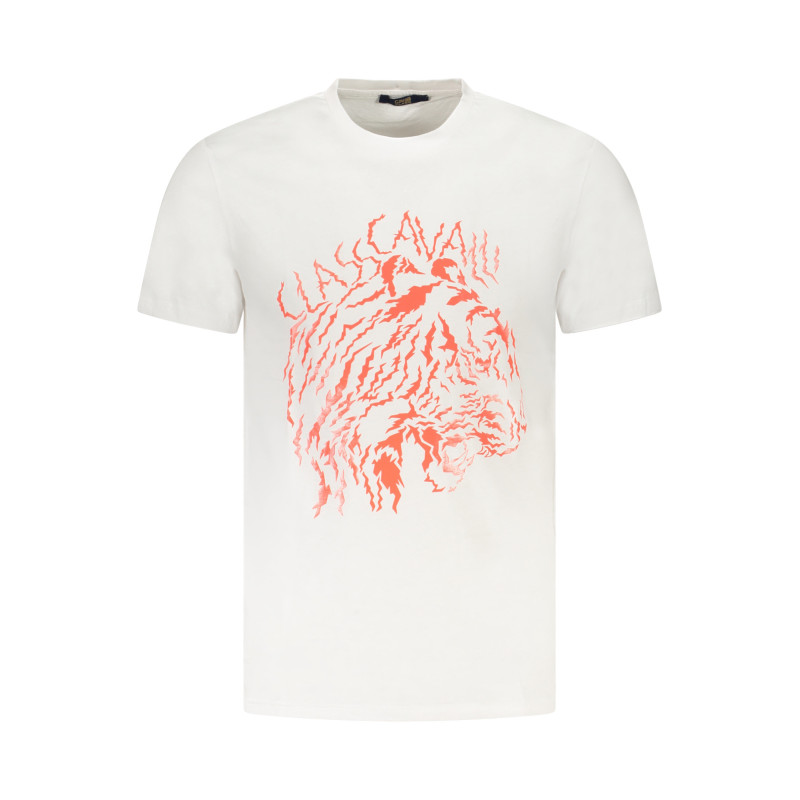 CAVALLI CLASS SHORT SLEEVE T-SHIRT MEN WHITE